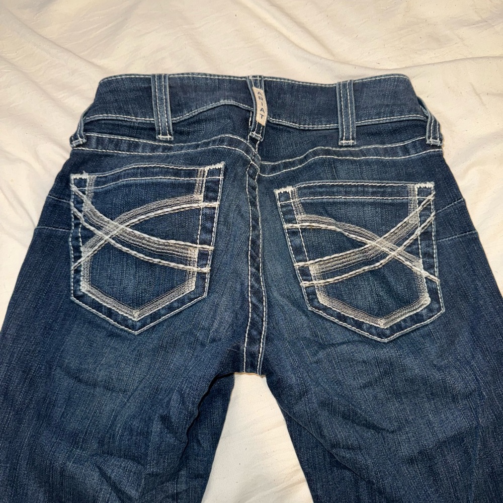 ARIAT real straight leg jeans long